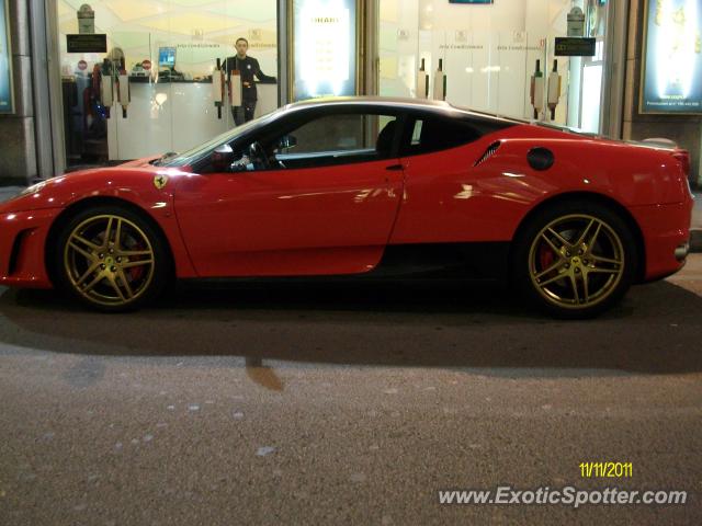 Ferrari F430 spotted in Milan, Italy