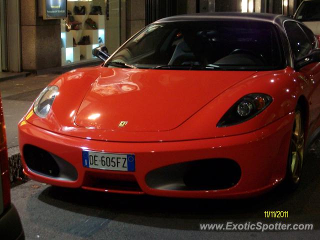 Ferrari F430 spotted in Milan, Italy