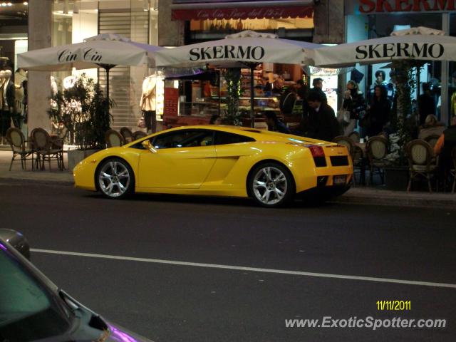 Lamborghini Gallardo spotted in Milan, Italy