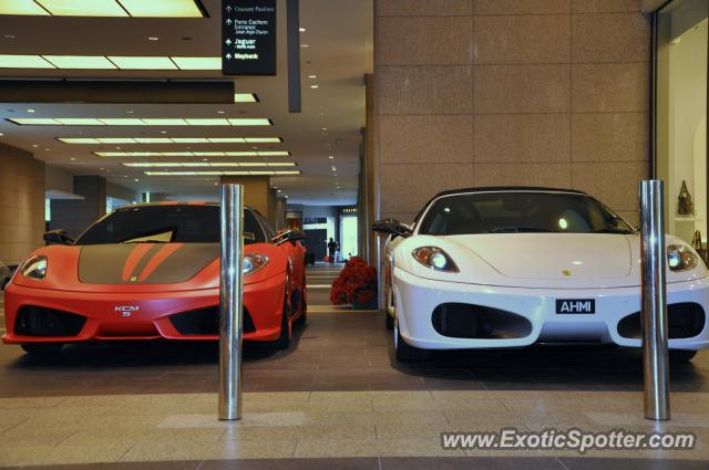 Ferrari F430 spotted in Bukit Bintang Kuala Lumpur, Malaysia