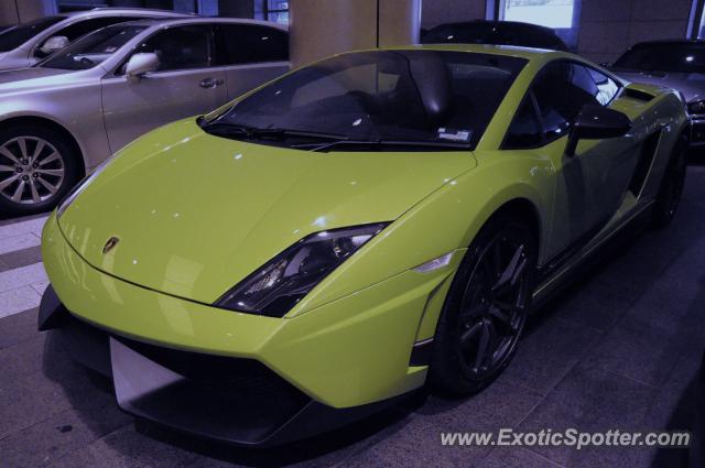 Lamborghini Gallardo spotted in Bukit Bintang Kuala Lumpur, Malaysia