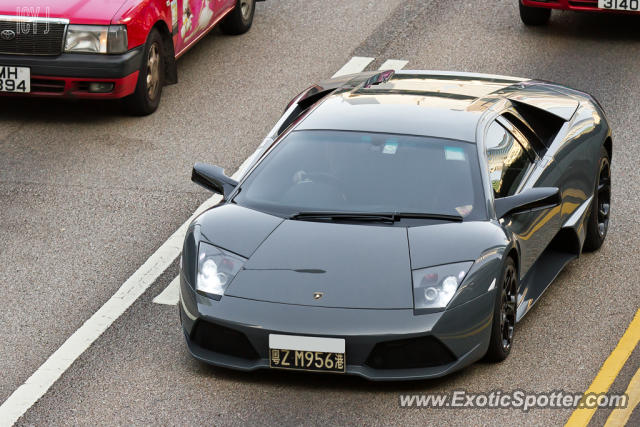 Lamborghini Murcielago spotted in Hong Kong, China