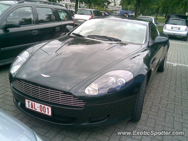 Aston Martin DB9 spotted in Linkeroever, Belgium