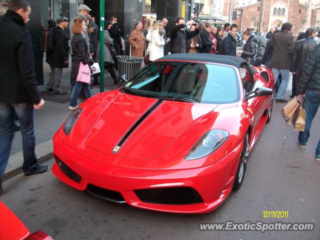 Ferrari F430 spotted in Milan, Italy