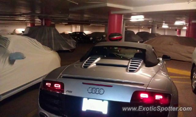 Audi R8 spotted in Chestnut Hill, Massachusetts