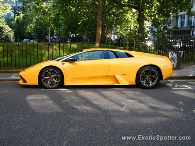 Lamborghini Murcielago spotted in London, United Kingdom