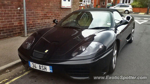 Ferrari 360 Modena spotted in York, United Kingdom