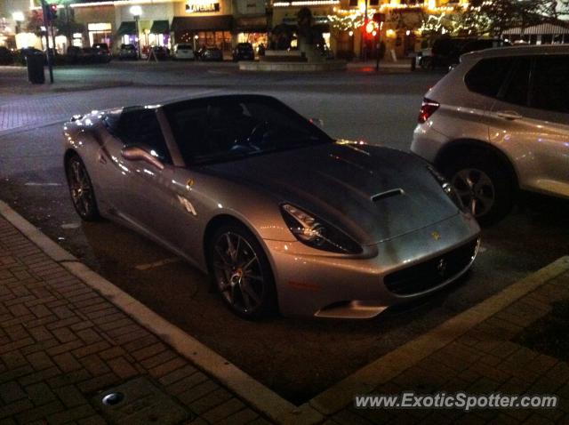 Ferrari California spotted in Jacksonville, Florida