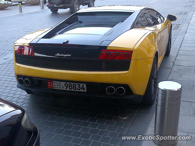 Lamborghini Gallardo spotted in Dubai, United Arab Emirates