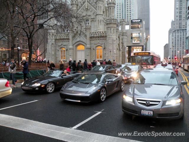 Lamborghini Gallardo spotted in Chicago , Illinois