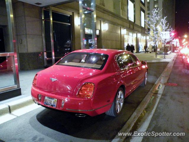 Bentley Continental spotted in Chicago , Illinois