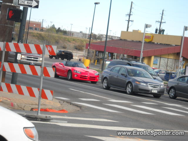 Dodge Viper spotted in Denver, Colorado