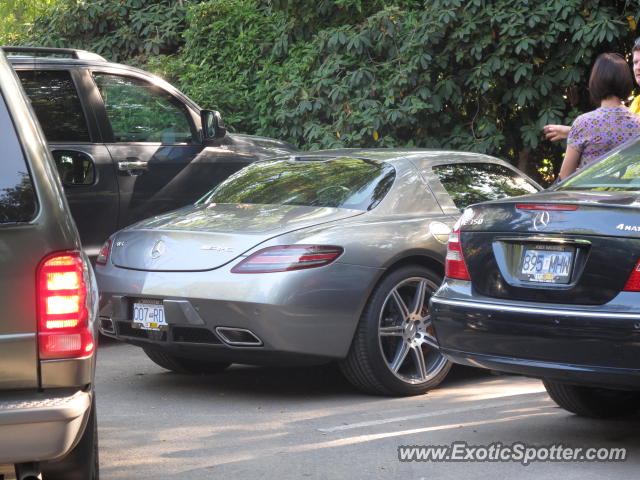 Mercedes SLS AMG spotted in Vancouver BC, Canada