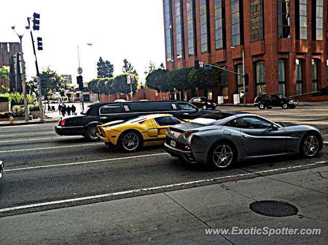 Ferrari California spotted in Downtown San Diego, California