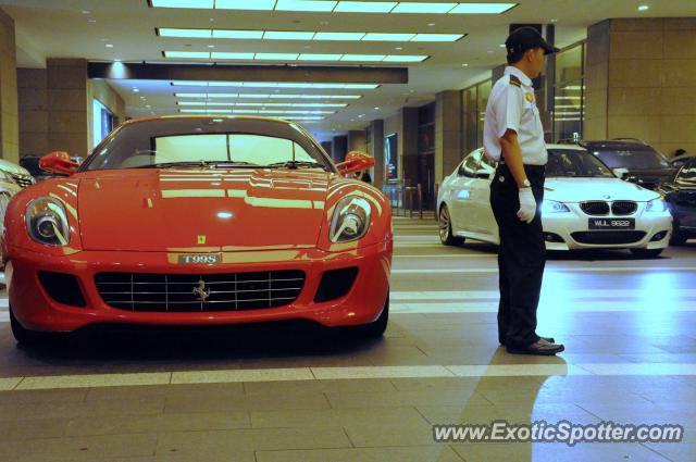 Ferrari 599GTB spotted in Bukit Bintang Kuala Lumpur, Malaysia