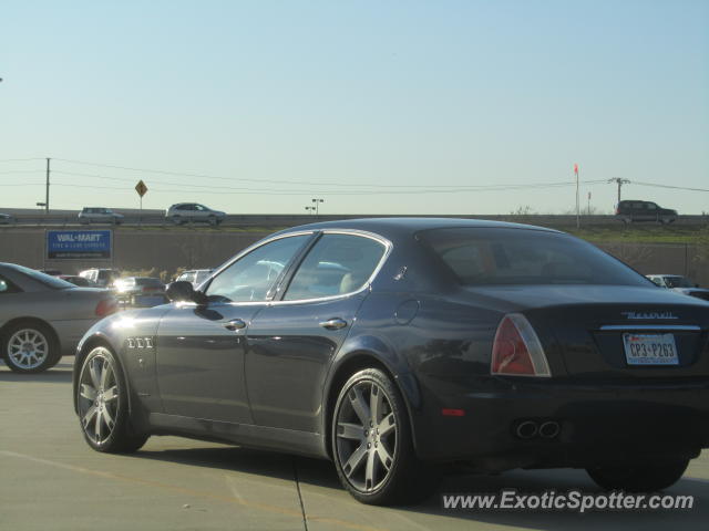 Maserati Quattroporte spotted in Dallas, Texas