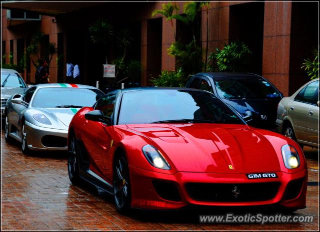 Ferrari 599GTB spotted in Kuala Lumpur, Malaysia