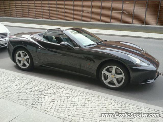 Ferrari California spotted in Berlin, Germany