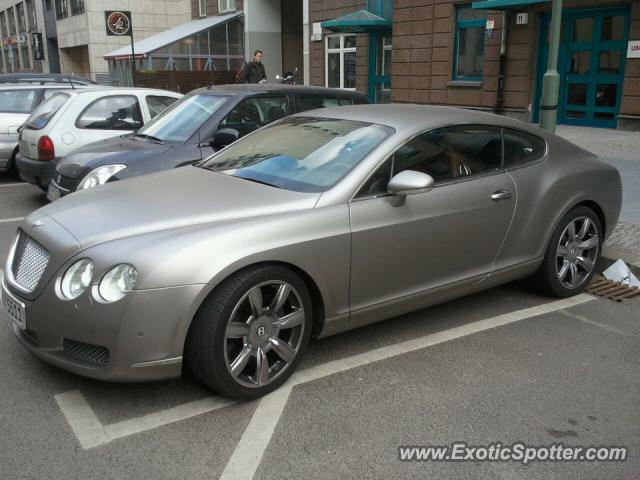 Bentley Continental spotted in Berlin, Germany