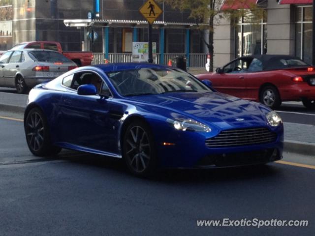 Aston Martin DB9 spotted in Atlanta, Georgia