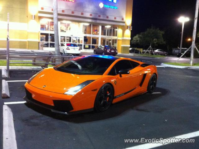 Lamborghini Gallardo spotted in Ft. Lauderdale, Florida