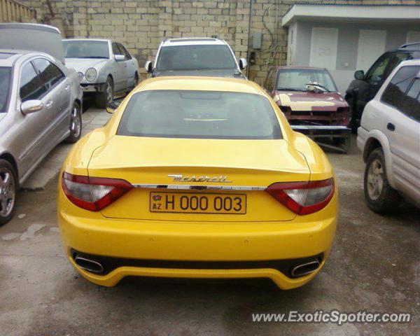 Maserati GranTurismo spotted in Baku, Azerbaijan