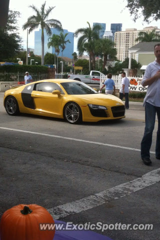 Audi R8 spotted in Ft. Lauderdale, Florida