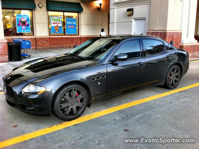 Maserati Quattroporte spotted in Atlanta, Georgia