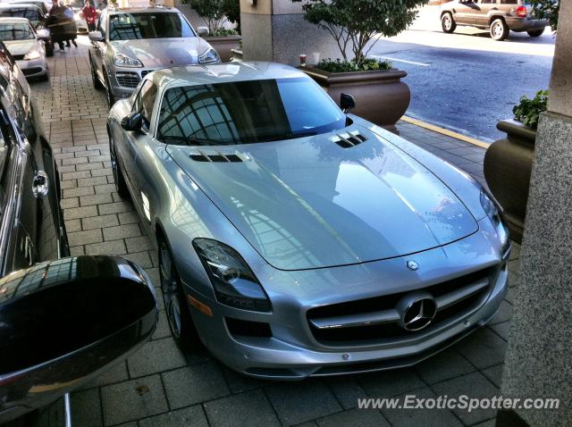 Mercedes SLS AMG spotted in Atlanta, Georgia