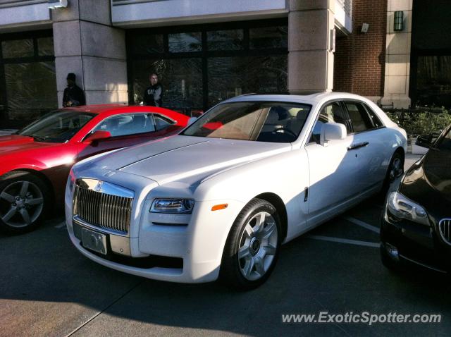 Rolls Royce Ghost spotted in Atlanta, Georgia