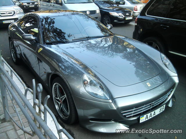 Ferrari 612 spotted in Kiev, Ukraine