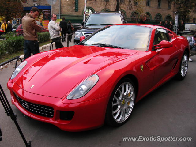 Ferrari 599GTB spotted in Kiev, Ukraine