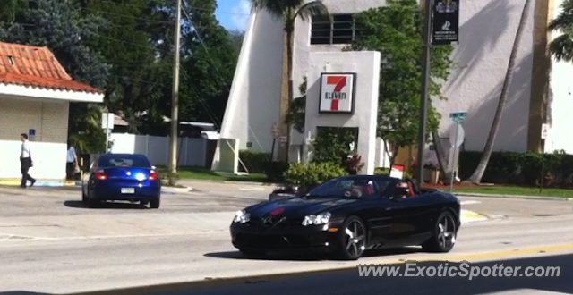 Mercedes SLR spotted in Ft. Lauderdale, Florida