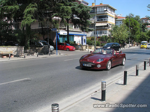 Aston Martin DB7 spotted in Istanbul, Turkey