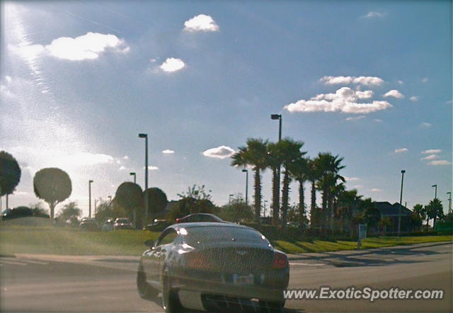 Bentley Continental spotted in Clermont, Florida