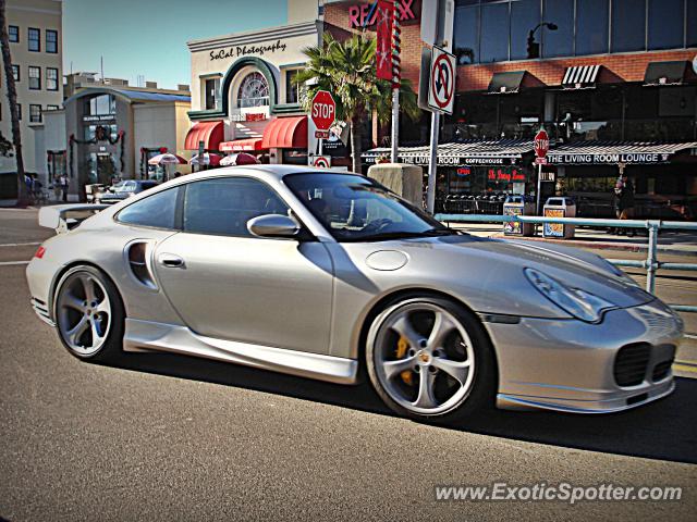 Porsche 911 GT2 spotted in La Jolla, California