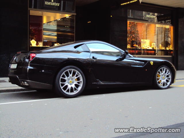 Ferrari 599GTB spotted in Zurich, Switzerland