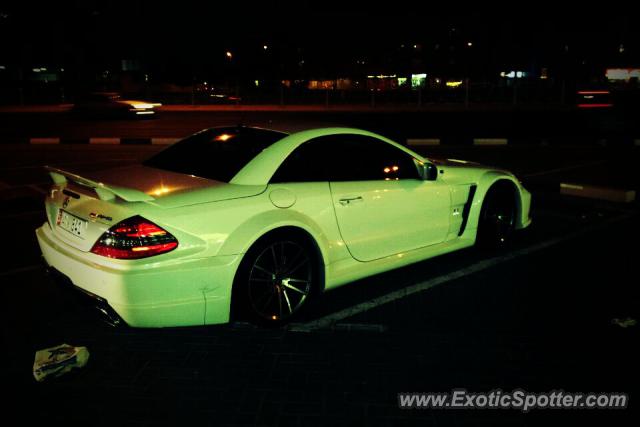 Mercedes SL 65 AMG spotted in Dubai, United Arab Emirates