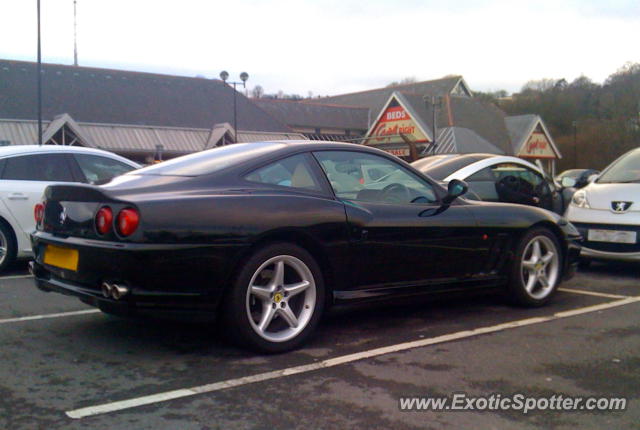 Ferrari 550 spotted in Cardiff, United Kingdom