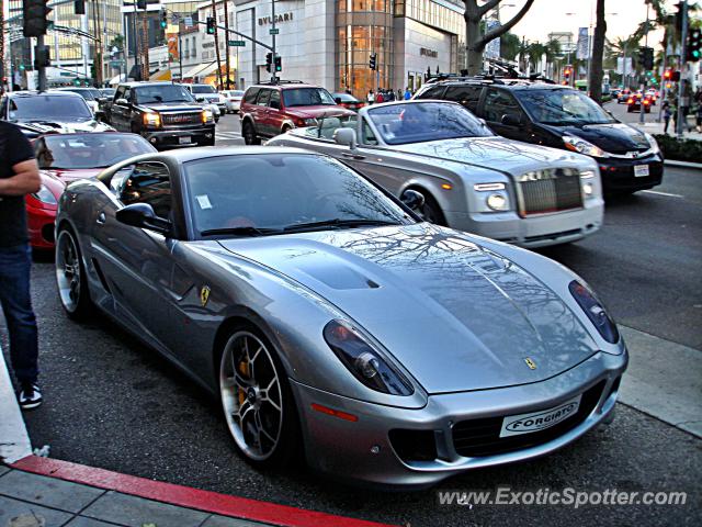 Ferrari 599GTB spotted in Beverly Hills, California