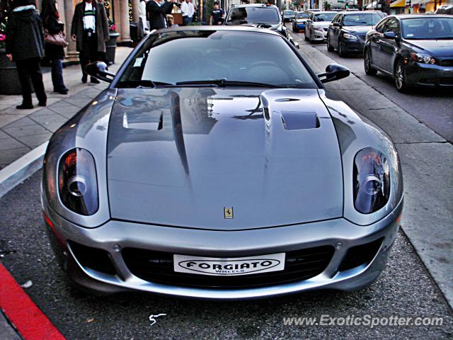 Ferrari 599GTB spotted in Beverly Hills, California