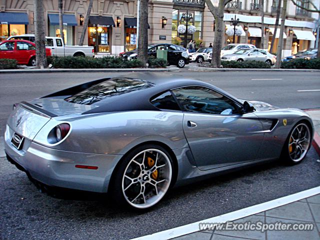 Ferrari 599GTB spotted in Beverly Hills, California