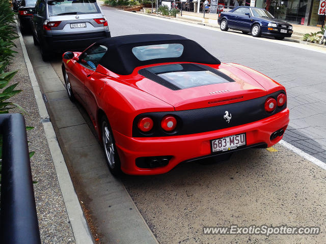 Ferrari 360 Modena spotted in Gold Coast, Australia