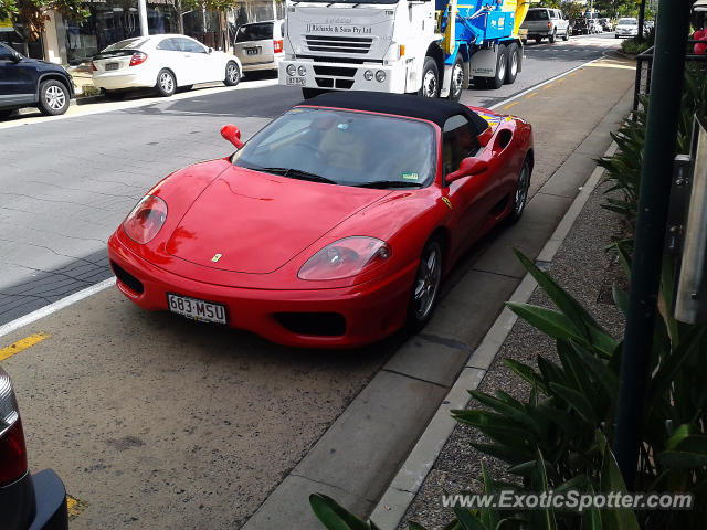 Ferrari 360 Modena spotted in Gold Coast, Australia