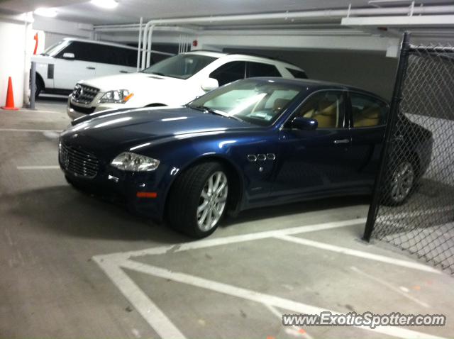 Maserati Quattroporte spotted in Miami, Florida