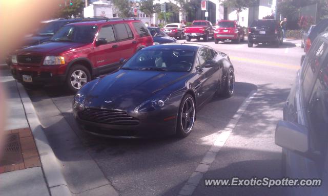 Aston Martin Vantage spotted in Sarasota, Florida