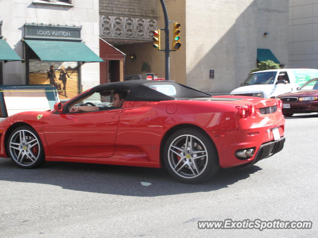 Ferrari F430 spotted in Vancouver BC, Canada