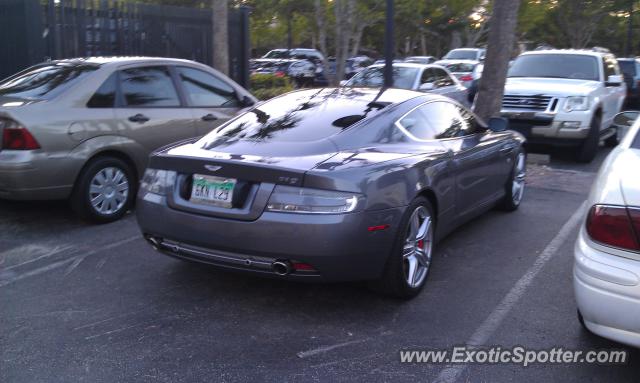 Aston Martin DB9 spotted in Naples, Florida