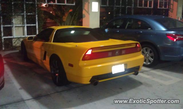 Acura NSX spotted in Naples, Florida