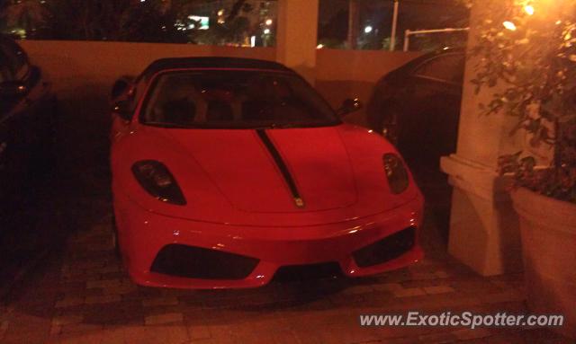 Ferrari F430 spotted in Miami Beach, Florida